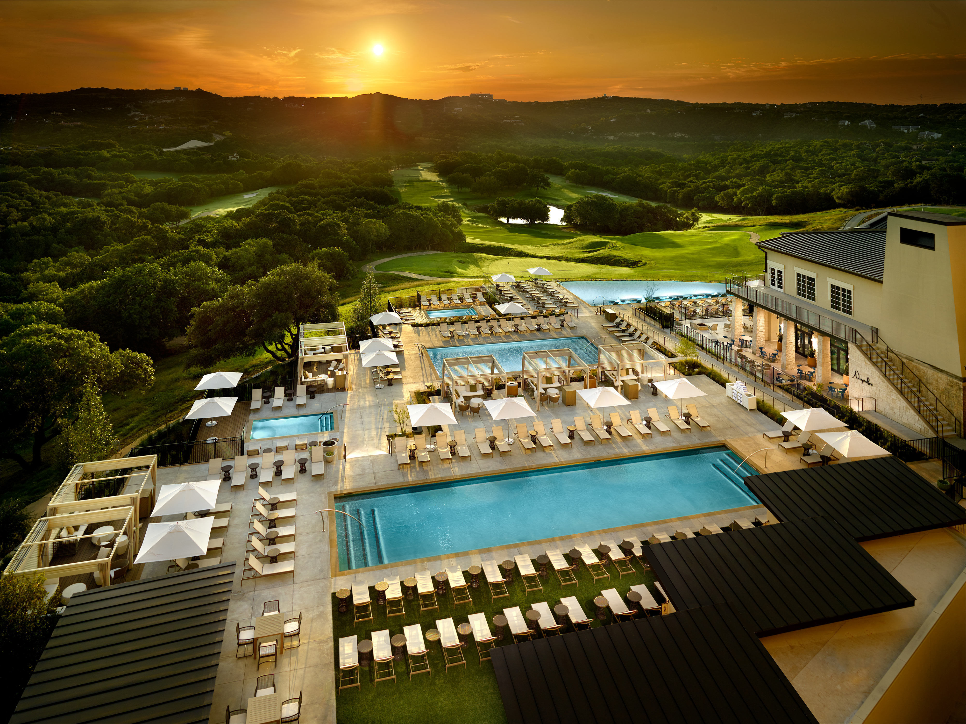 Omni Barton Creek Resort & Spa Poolscape